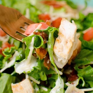 Crispy Chicken Blt Salad