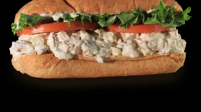Chicken Salad Sub.