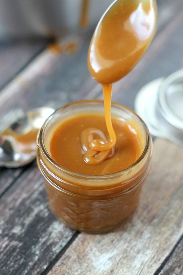 Hot Caramel Pint.