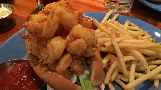 Fried Shrimp Roll.