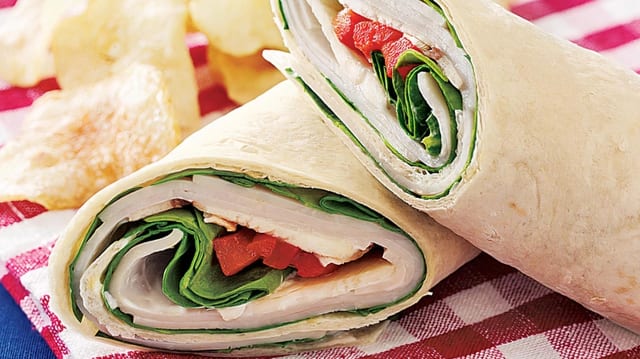 Turkey Club Wrap.