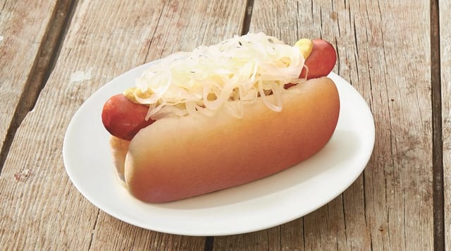 Krautdog with Sauerkraut.