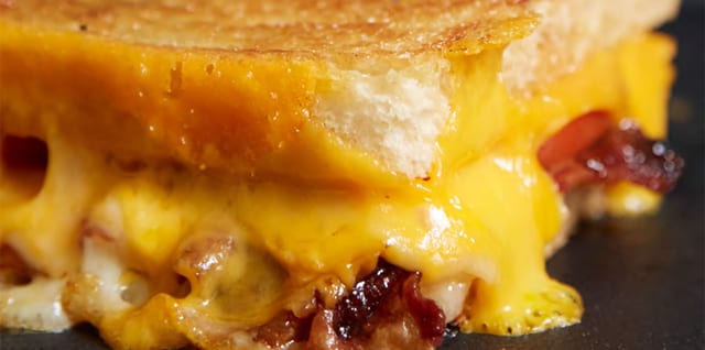 Grilled Cheddar Blt.