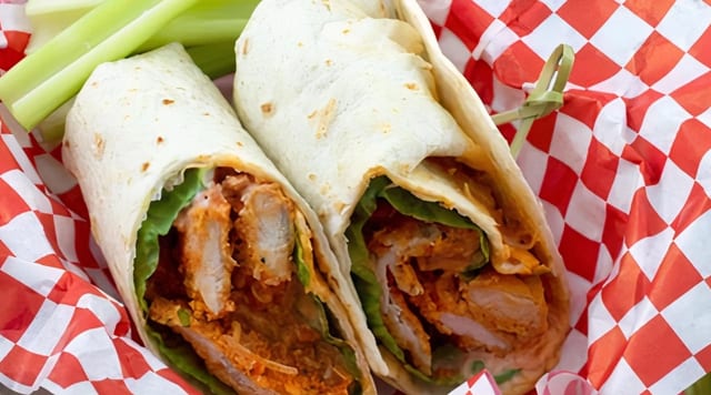 Buffalo Chicken Wrap.