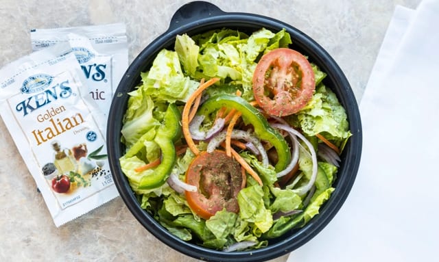 Tossed Garden Salad.