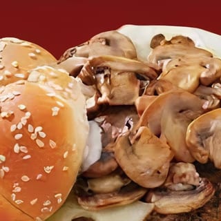 Mushroom Swiss Burger 1/3 lb