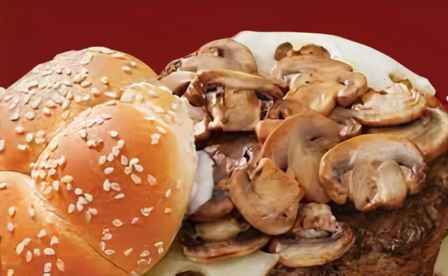 Mushroom Swiss Burger 1/3 lb.