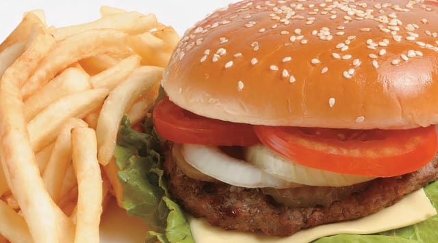 Angus 1/3 lb Burger.